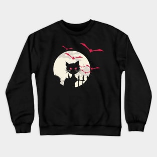 Cat vampire Crewneck Sweatshirt